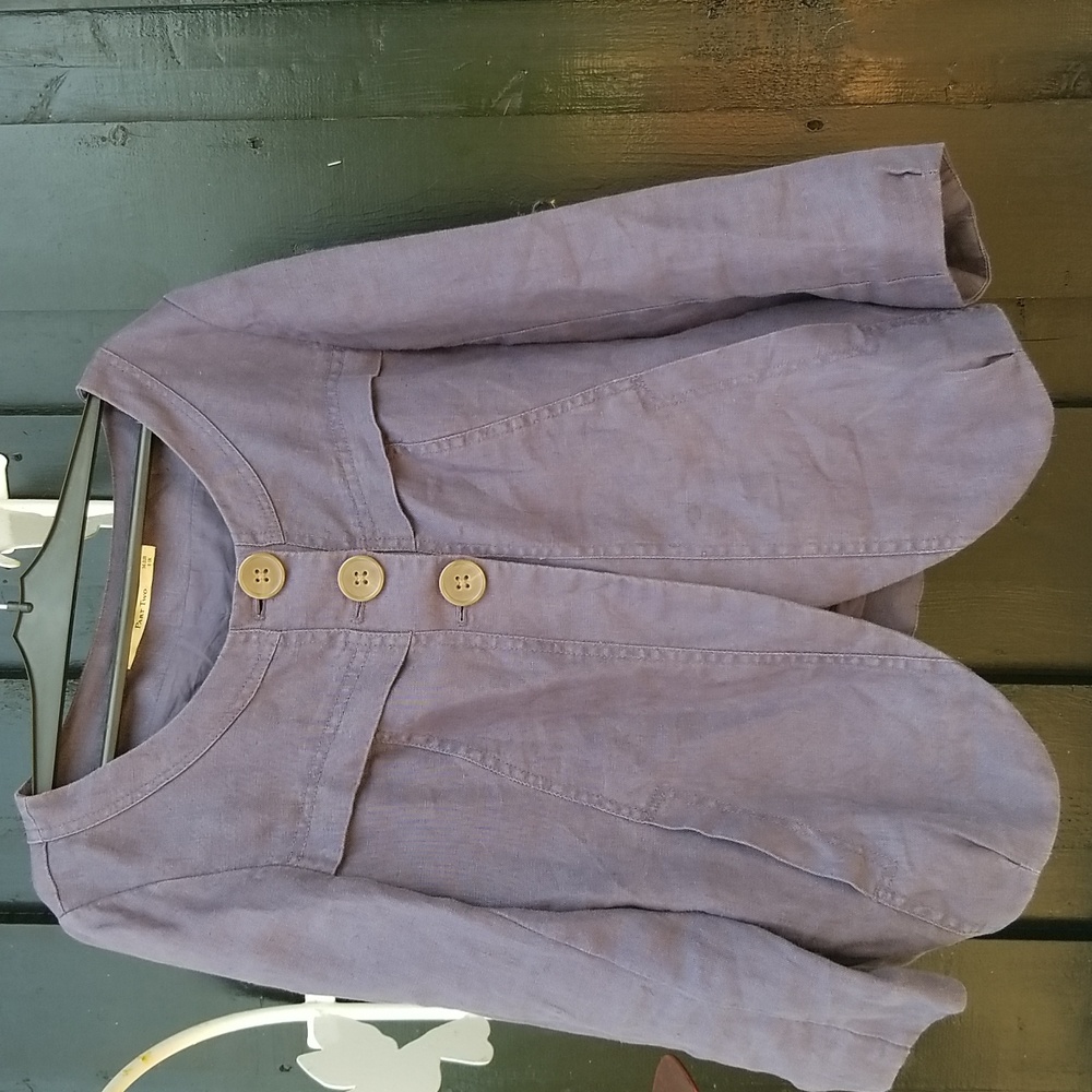 Part Two 100% Linen Jacket - Picture 15 of 15